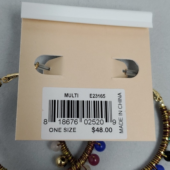 Rebecca minkoff morocco hoop earrings - Picture 2 of 3